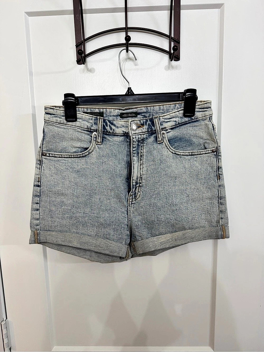 Highest Rise Denim Shorts